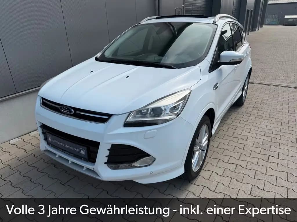 Main__Slider__Photo:Ford Kuga Sport 2. Hand Panorama Tüv Neu Xenon AHK 12/2014-0
