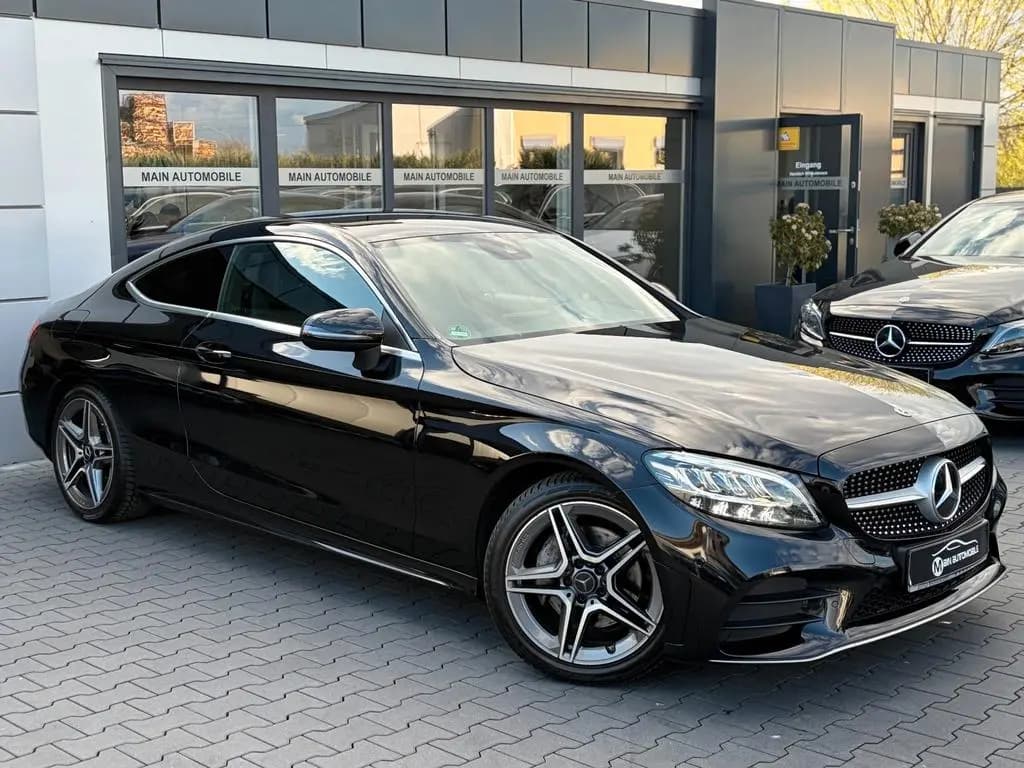 Main__Slider__Photo:Mercedes-Benz C-Class 200 Coupe AMG-Sport 9G-Tronic*LED*R-Kamera* 12/2019-0