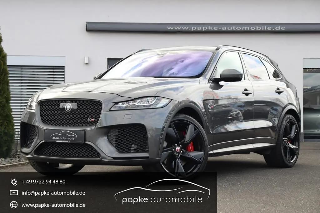 Main__Slider__Photo:Jaguar F-Pace SVR AWD +AHK+PANO+22ZOLL+ASSIST+CARPLAY++ 05/2019-0