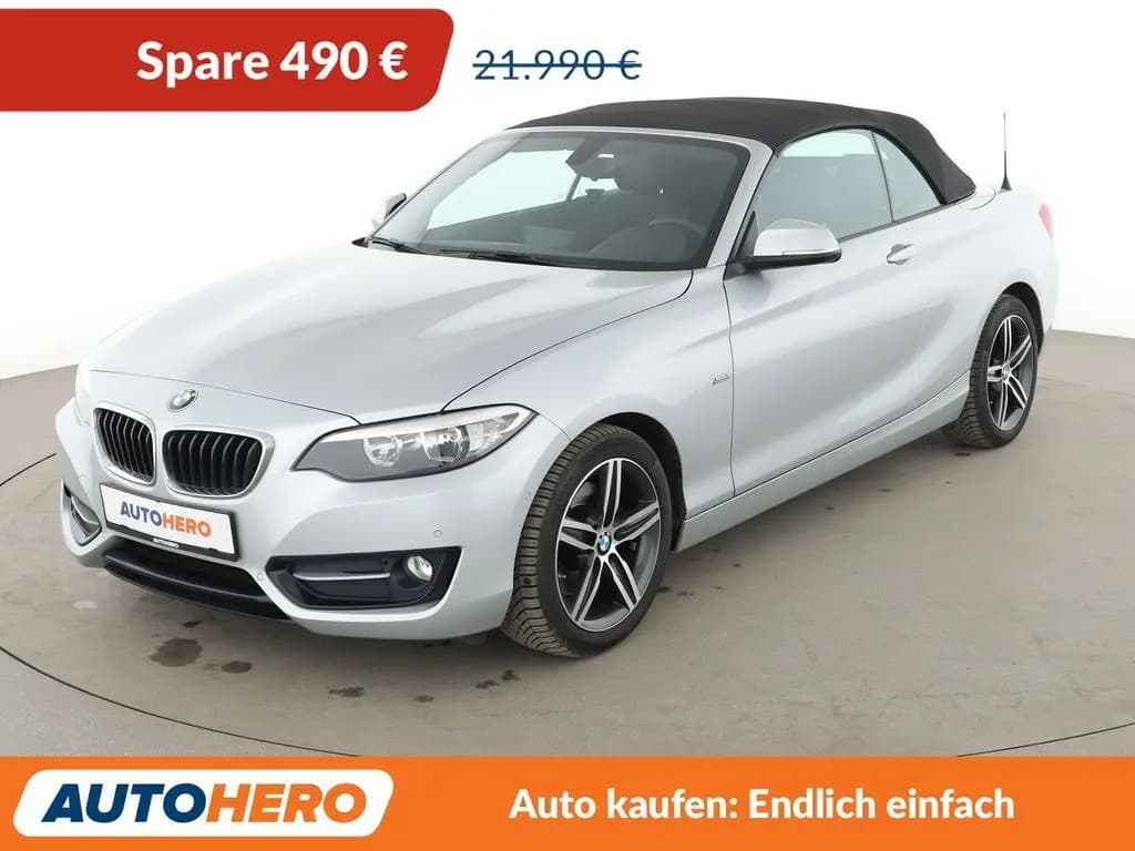 Main__Slider__Photo:BMW 2 Series 220i Sport Line Aut.*NAVI*TEMPO*PDC*SHZ* 02/2017-0