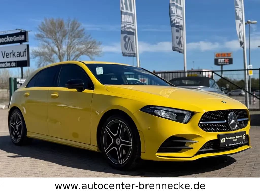 Main__Slider__Photo:Mercedes-Benz A-Class 180*AMG LINE*LED*Night*8-fach bereift* 10/2019-0