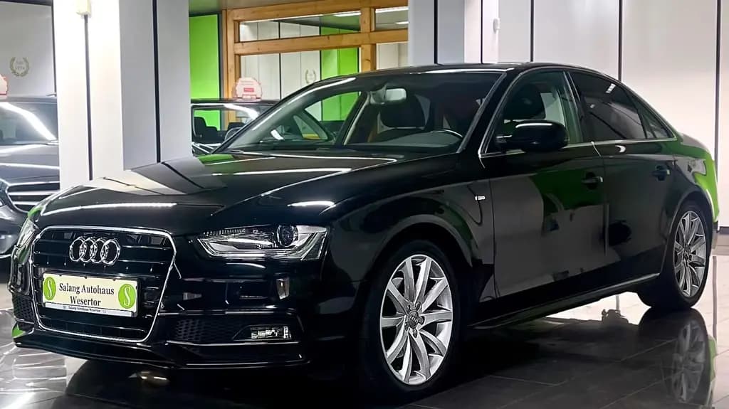 Main__Slider__Photo:Audi A4 2.0 TDI S Line|Nur 121tkm|MMI|Xenon|Navi+|DAB 03/2016-0