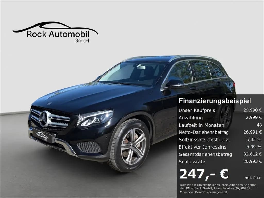 Main__Slider__Photo:Mercedes-Benz GLC-Class 250 4MATIC 9G LED *Garantie* 10/2017-0