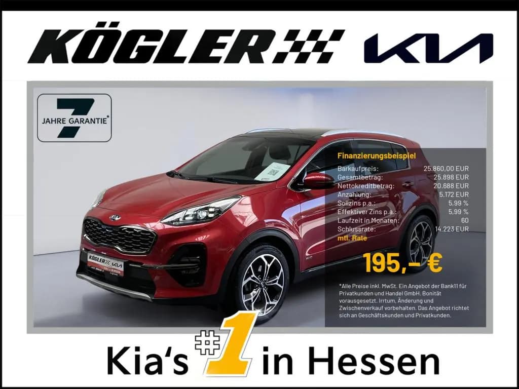 Main__Slider__Photo:Kia Sportage 1.6 T-GDI GT Line AWD GD TEC LED AHK 12/2021-0