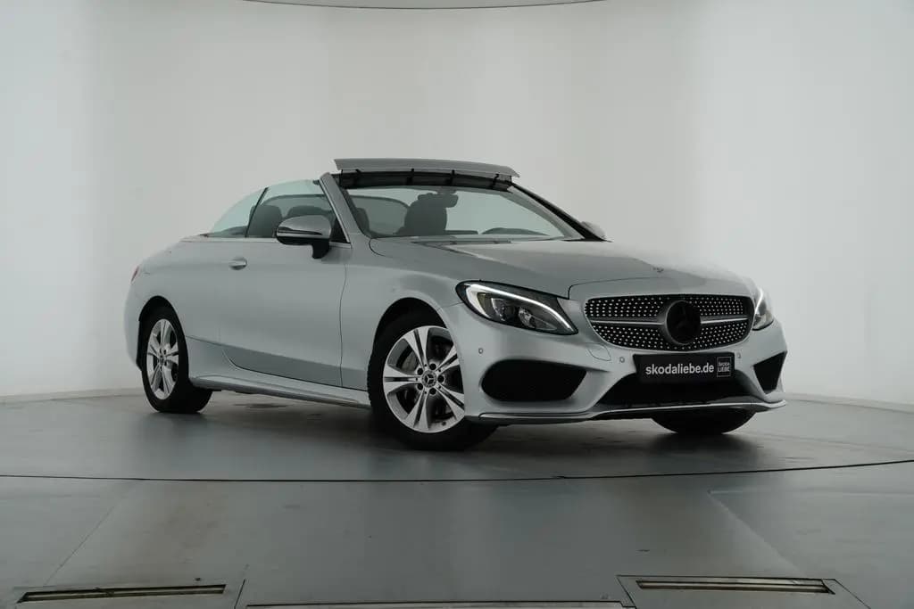 Main__Slider__Photo:Mercedes-Benz C-Class 200 CABRIOLET AMG-LINE 9G-TRONIC SCHECKHEFT 11/2017-0