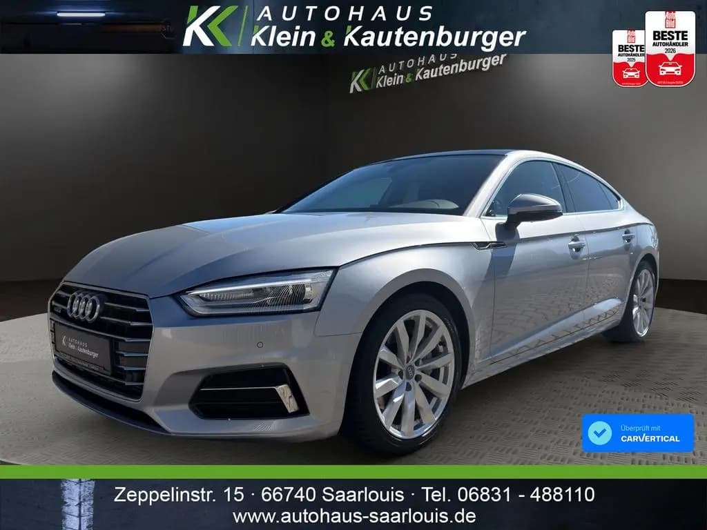 Main__Slider__Photo:Audi A5 Sportback 45 TFSI quattro+VIRTUAL+PANO+KAMERA 04/2019-0