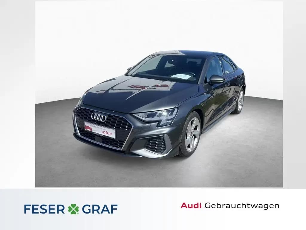 Main__Slider__Photo:Audi A3 Limousine 35 TDI S tronic - S line - NAVI - 10/2021-0