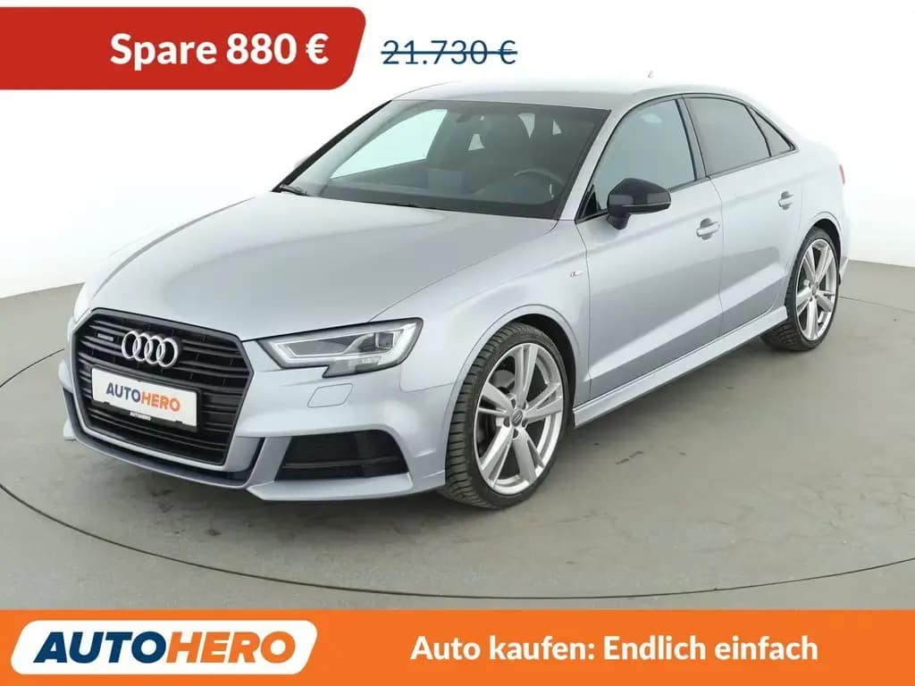 Main__Slider__Photo:Audi A3 Limousine 2.0 TFSI quattro Sport Aut.*NAVI* 11/2017-0