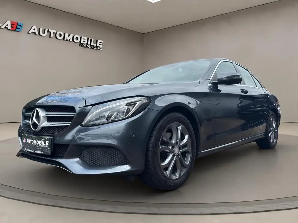 Main__Slider__Photo:Mercedes-Benz C-Class 180 9G-TR AVANTG NAVI/ LEDER/ ILS2/ PDC/ ALU 05/2017-0