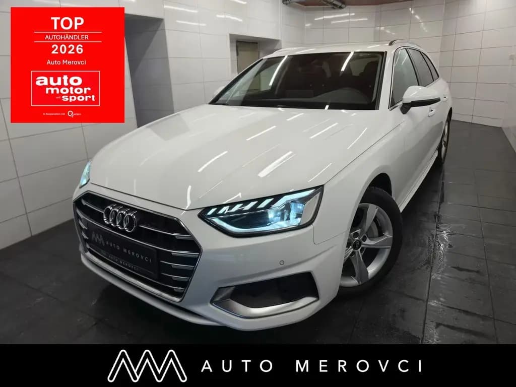 Main__Slider__Photo:Audi A4 40 TFSI 2.0 S-tronic/MatrixLED/Vollleder/AHK 01/2023-0