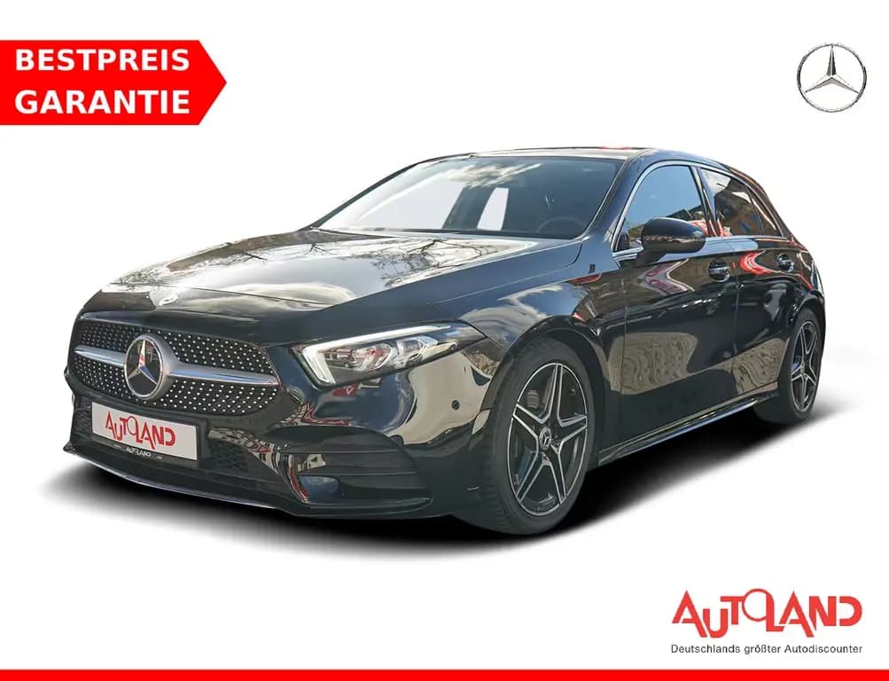 Main__Slider__Photo:Mercedes-Benz A-Class AMG Line LED Navi Sitzheizung Teilleder PDC 01/2019-0