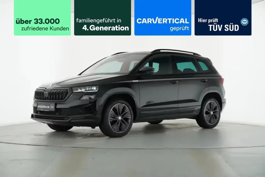Main__Slider__Photo:Skoda Karoq SPORTLINE 1.5TSI DSG 1.HAND MATRIX-LED uvm 09/2023-0