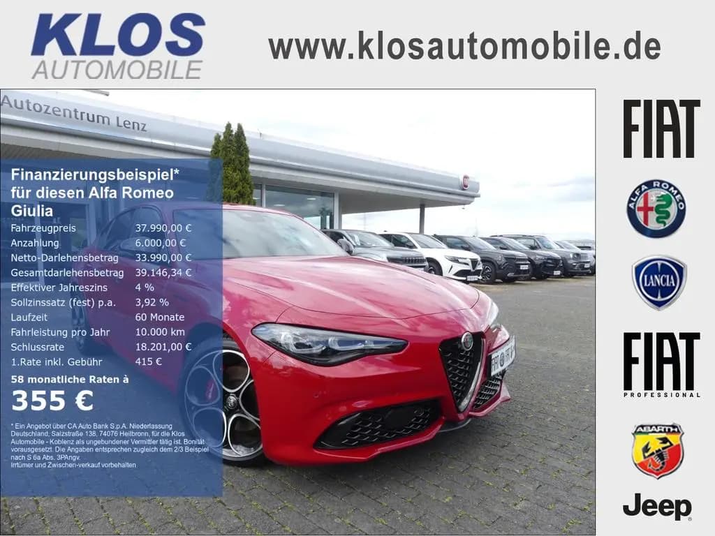 Main__Slider__Photo:Alfa Romeo Giulia COMPETIZIONE 2.0 TURBO 16V 280 PS AT8 Q4 10/2023-0