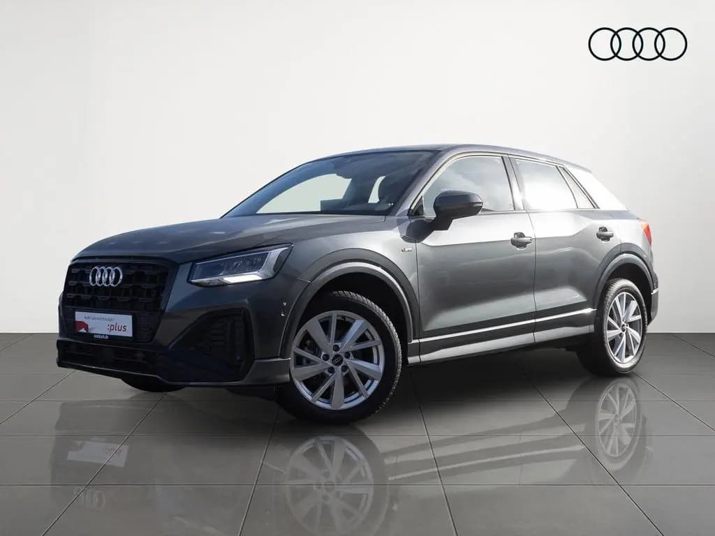 Main__Slider__Photo:Audi Q2 S line 35TFSI Stronic Navi LED GRA Sitzhzg 07/2025-0