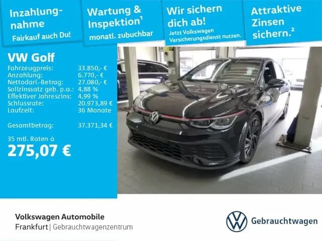 Main__Slider__Photo:Volkswagen Golf VIII 2.0 TSI DSG GTI Clubsport Navi IQ.Ligh 03/2023-0