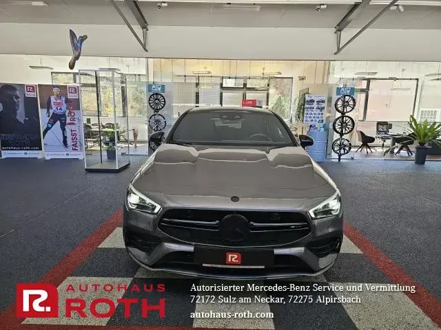 Main__Slider__Photo:Mercedes-Benz CLA-Class 35 AMG SB AMG Kamera Standhzg Night P-Dach 10/2020-1