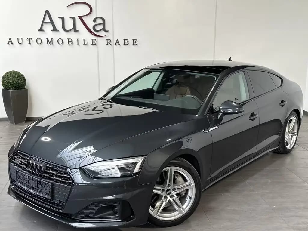 Main__Slider__Photo:Audi A5 SpB 45 TFSI Qu Black NAV+LED+AHK+VOCKPIT+PANO 09/2022-0