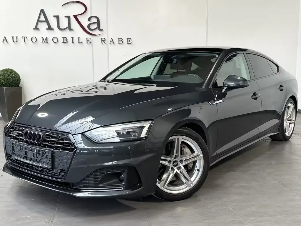 Main__Slider__Photo:Audi A5 SpB 45 TFSI Qu Black NAV+LED+AHK+VOCKPIT+PANO 09/2022-1