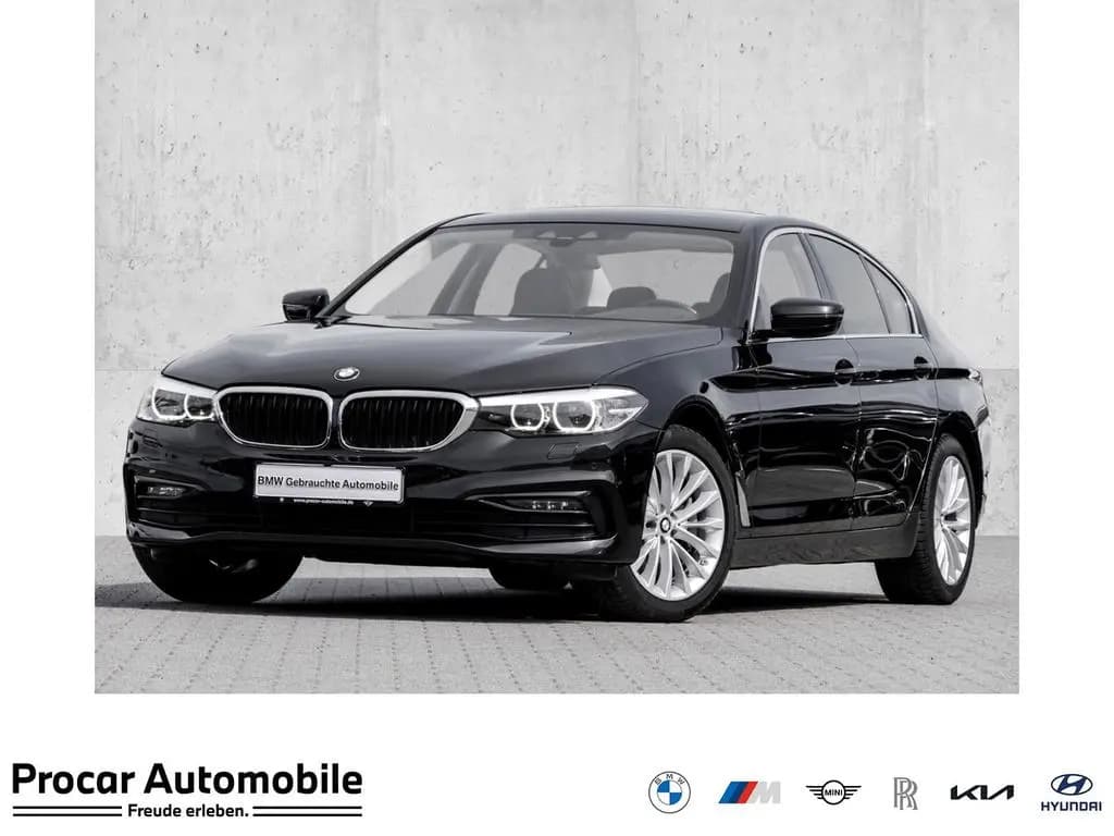 Main__Slider__Photo:BMW 5 Series 530i A Sport Line AHK RFK NAVI LED PDC V+H LM 12/2018-0