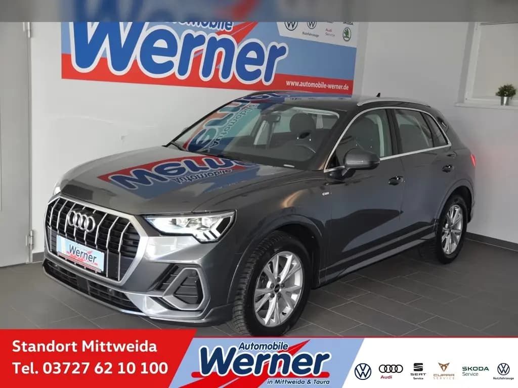 Main__Slider__Photo:Audi Q3 S line 35TFSI Navi LED elektr.Heckklappe 08/2021-0