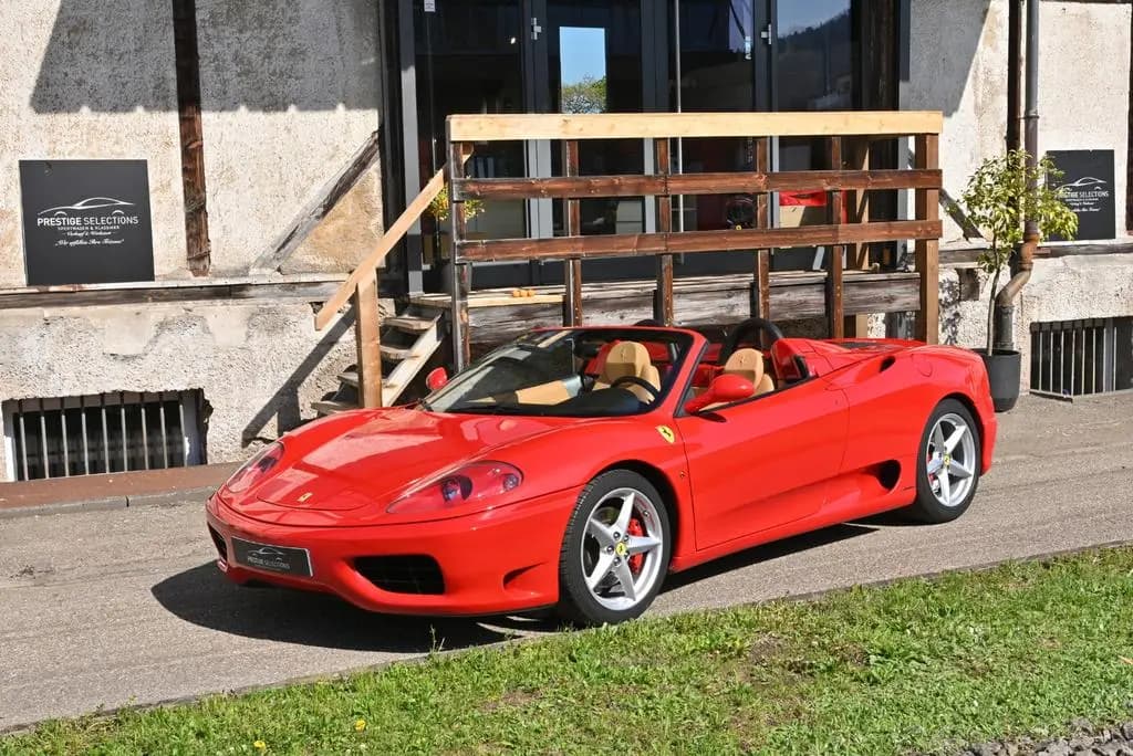 Main__Slider__Photo:Ferrari 360 Spider F1/Daytona/Xenon/E.Sitz/Top!Garantie 03/2001-0