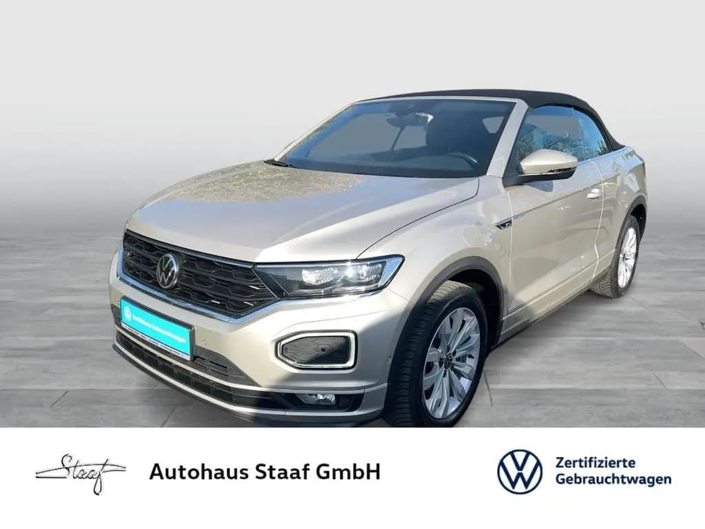 Main__Slider__Photo:Volkswagen T-Roc Cabriolet R-Line 1.5TSI Navi+Kamera+LED+AH 12/2021-0