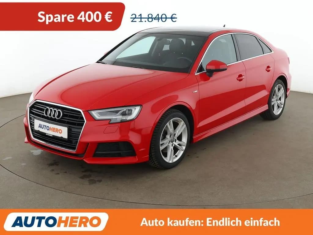 Main__Slider__Photo:Audi A3 Limousine 35 TFSI Design Aut.*NAV*TEMP*CAM* 10/2019-0