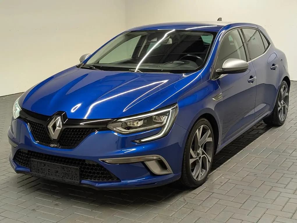 Main__Slider__Photo:Renault Megane GT LED/Navi/HUD/4Control/PDC/AHK/18-LM 01/2016-0