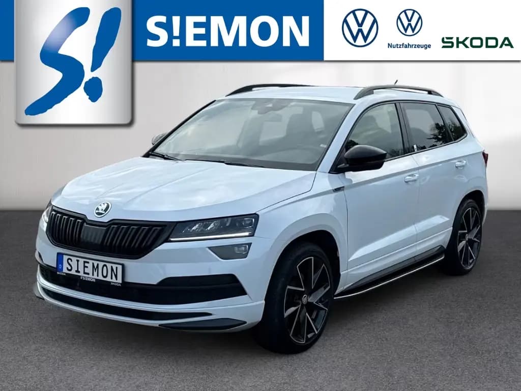 Main__Slider__Photo:Skoda Karoq 2.0 TSI 4x4 DSG Sportline Navi ACC Kamera 04/2021-0