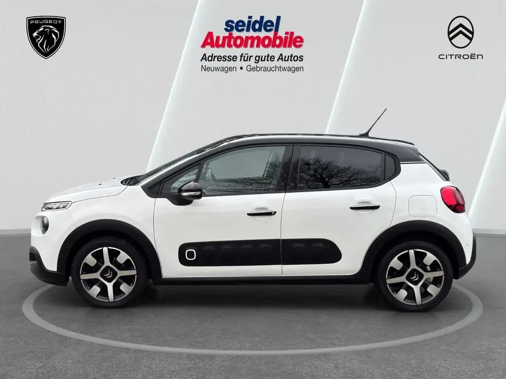Main__Slider__Photo:Citroën C3 PureTech 1,2 110 S&S SHINE Automatik,wenig KM 04/2019-0
