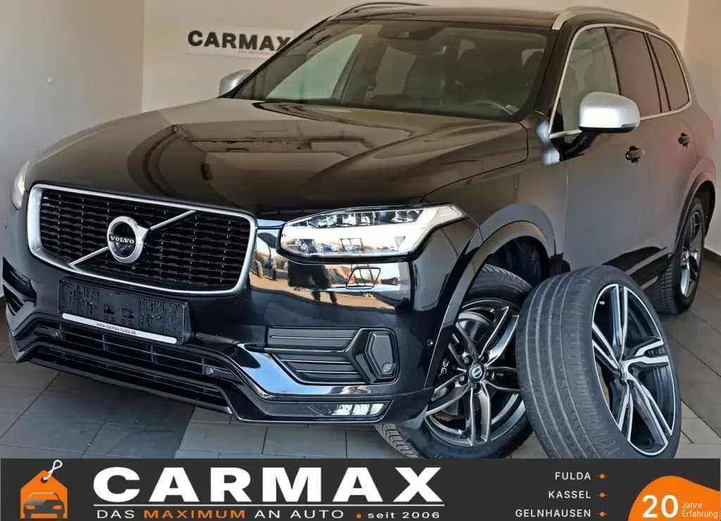 Main__Slider__Photo:Volvo XC90 R Design AWD 7 Sitzer,Leder,Navi,360°,AHK 12/2017-0