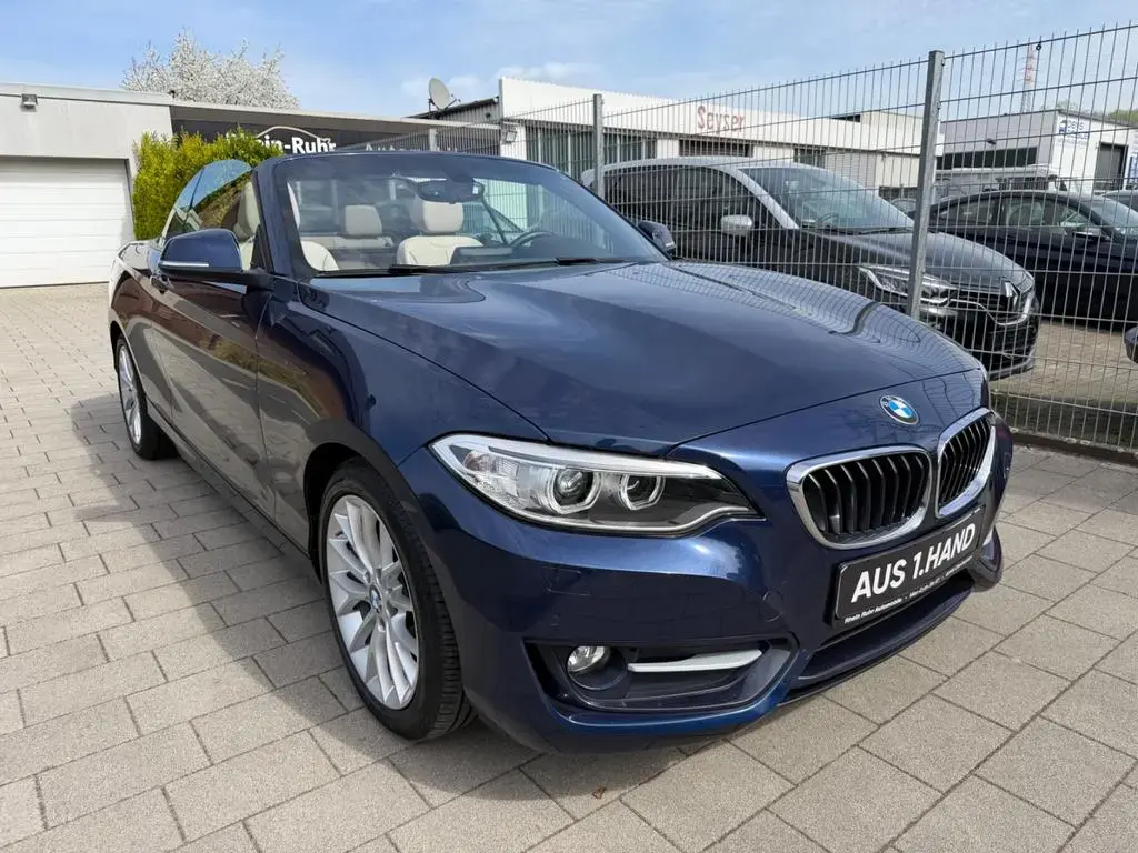Main__Slider__Photo:BMW 218 i Cabrio Sport Line , 1.HAND , NAVi , LEDER 06/2016-1