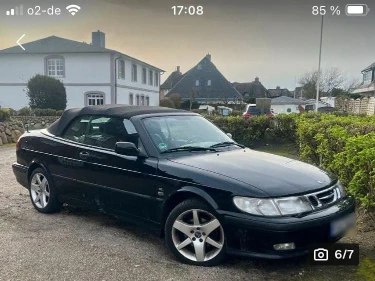 Main__Slider__Photo:Saab 9-3 Cabriolet 2.0I, el. Verdeck, gepf... 05/2001-0
