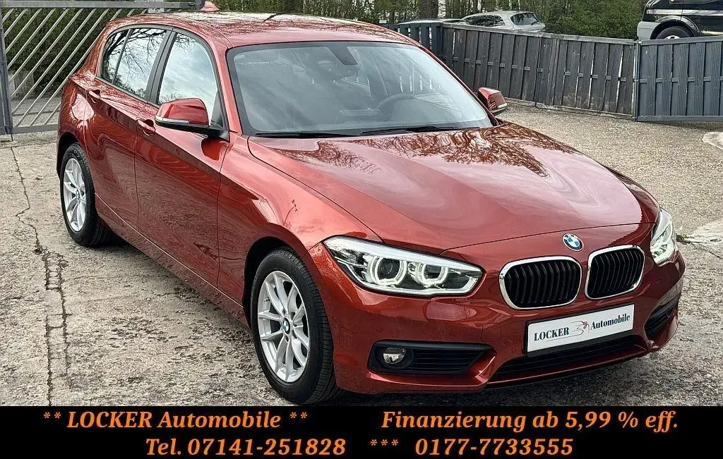Main__Slider__Photo:BMW 1 Series 120i 8G-Aut. Advantage LED PDC 1.Hand 05/2019-1