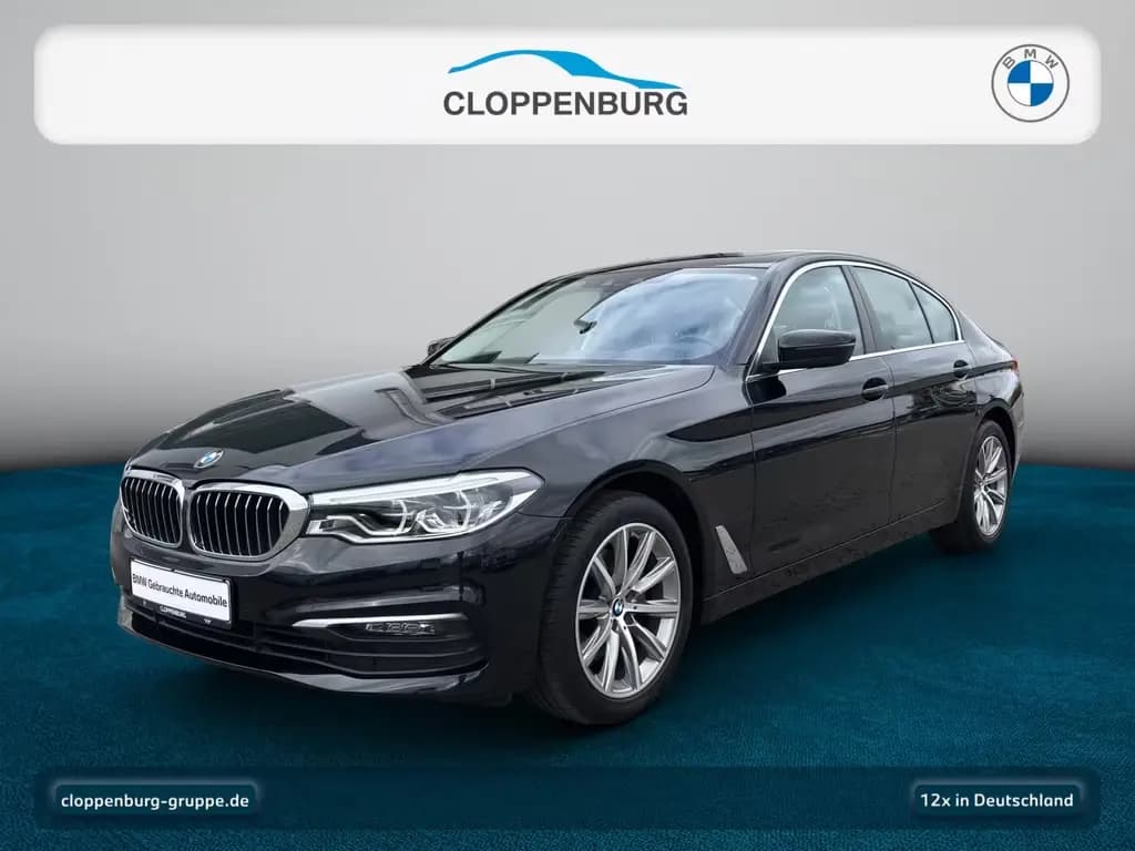 Main__Slider__Photo:BMW 5 Series 520d Limousine Head-Up+Navi+SHZ+KeyGO+HiFi+LED 01/2020-0
