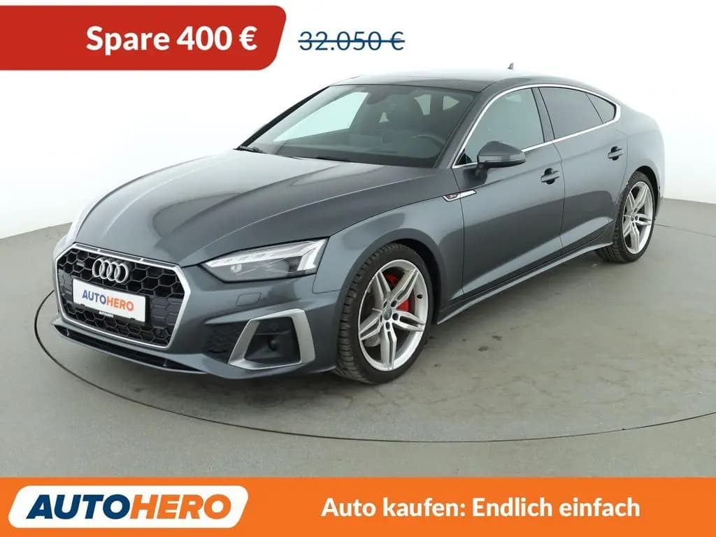 Main__Slider__Photo:Audi A5 Sportback 45 TFSI Mild-Hybrid quattro S line 04/2020-0
