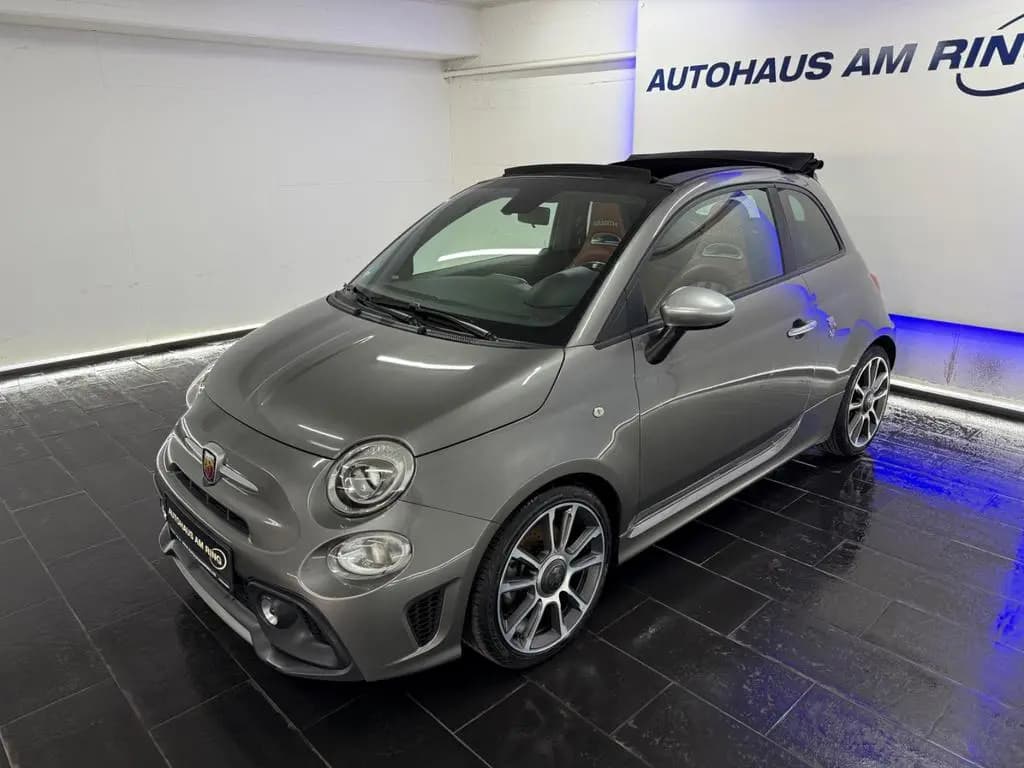 Main__Slider__Photo:Fiat 595 Turismo Cabrio Aut. 1HD LEDER APPLE NAVI DAB 09/2019-0