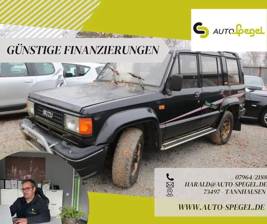 Main__Slider__Photo:Isuzu Trooper 4x4 Wenig KM AHK ZV SHZ 04/1991-0