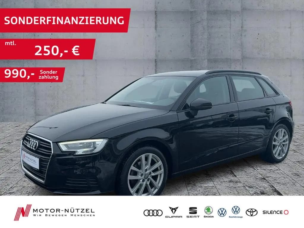 Main__Slider__Photo:Audi A3 Sportback 35 TFSI S-TR BI-XEN+NAVI+GRA+2xPDC 08/2019-0