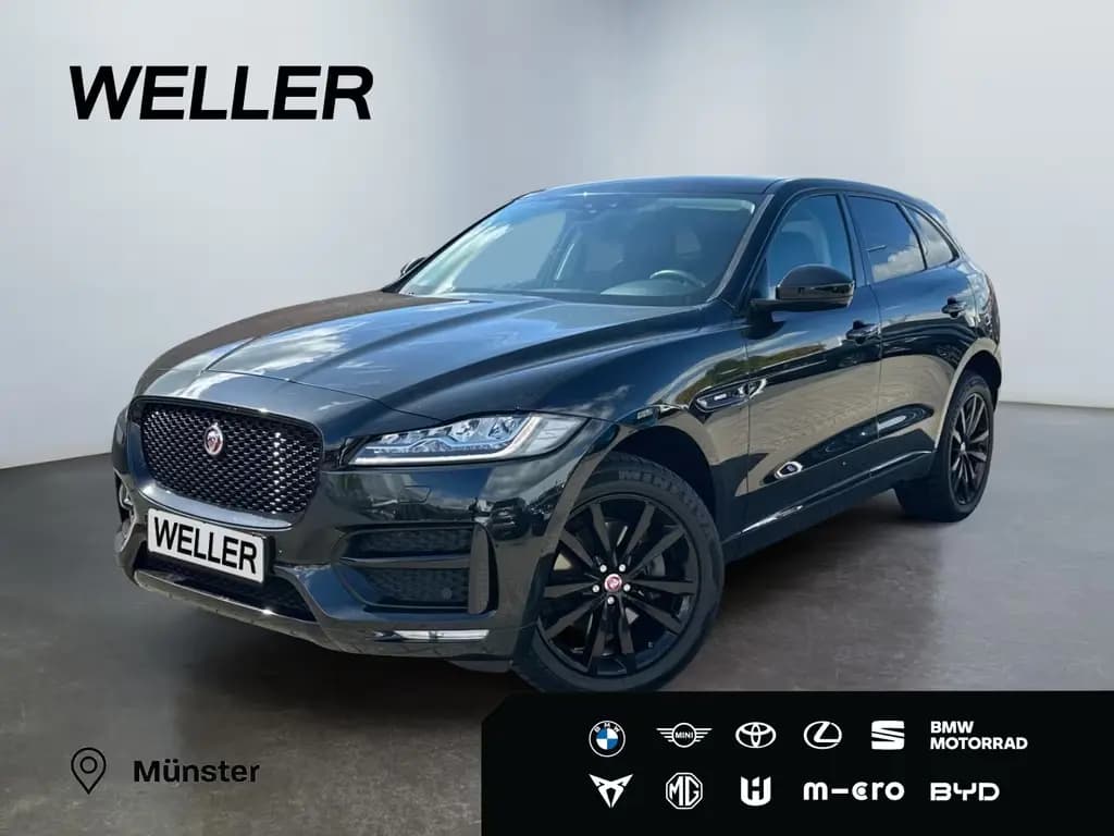 Main__Slider__Photo:Jaguar F-Pace 30t AWD R-Sport *20Zoll*Meridian*4xSHZ*AH 01/2018-0