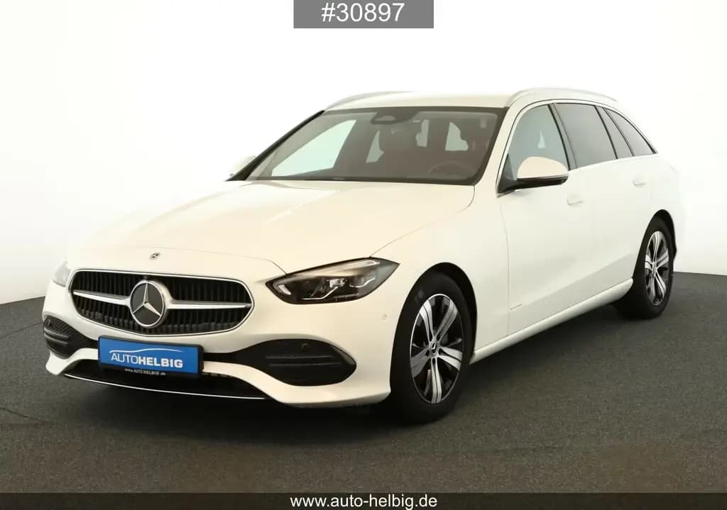 Main__Slider__Photo:Mercedes-Benz C 220 d T 4Matic Avantgarde #AHK#360°#LED#App# 03/2022-0