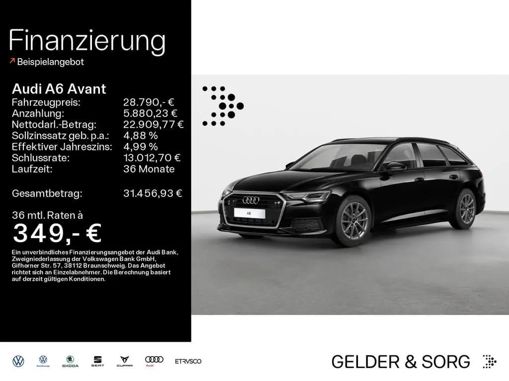 Main__Slider__Photo:Audi A6 Avant 35 TDI Panorama*LED*Navigation 02/2022-0