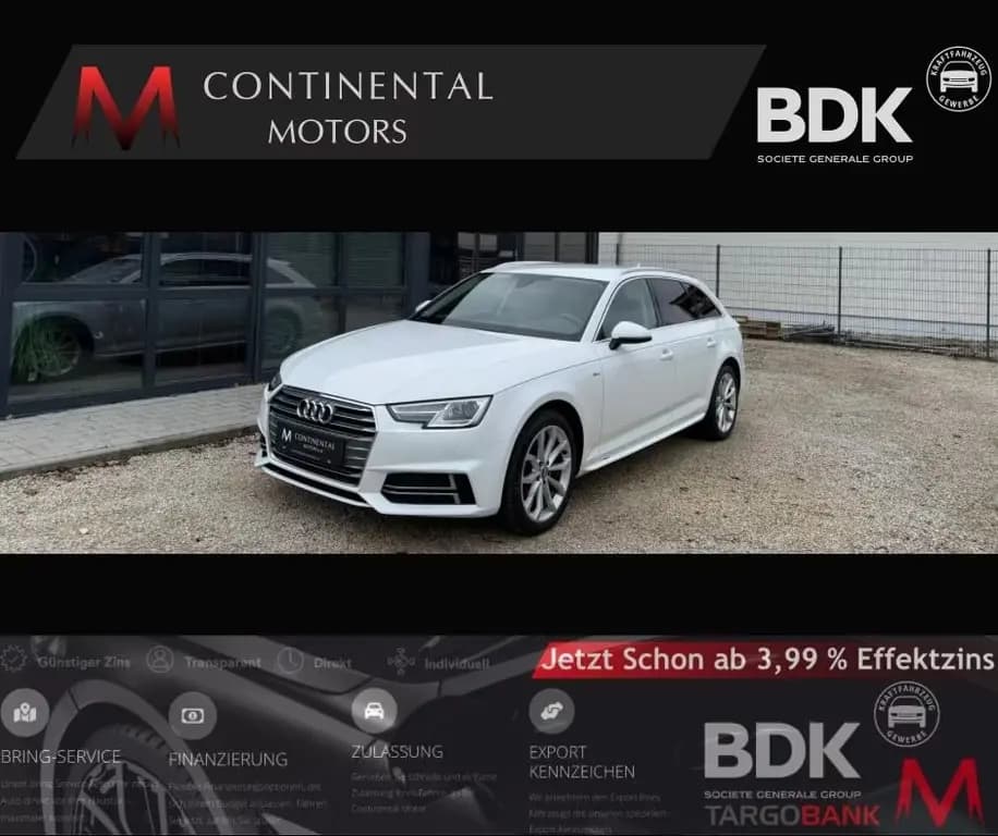 Main__Slider__Photo:Audi A4 2.0 TFSI S Line*Automatik*Digital Tacho*Xenon 07/2018-0