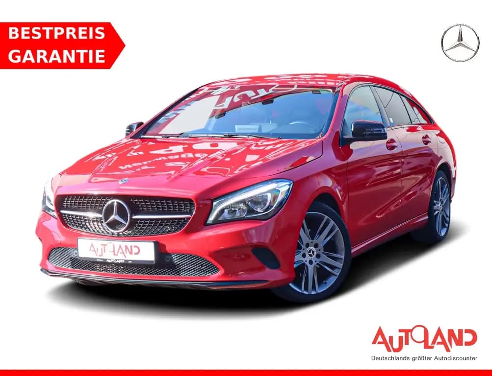 Main__Slider__Photo:Mercedes-Benz CLA-Class 200 Shooting Brake Urban LED Navi Tempomat 01/2019-0