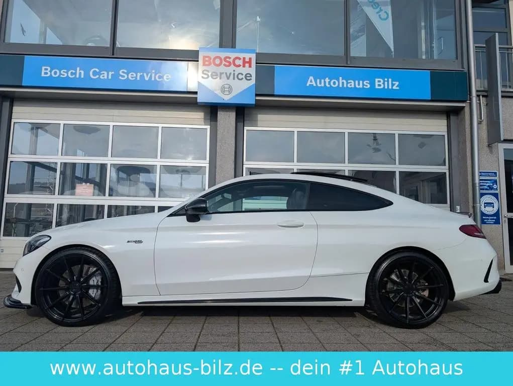 Main__Slider__Photo:Mercedes-Benz C-Class 43 AMG Coupe 4Matic Night Edition*Pano*20Zoll* 11/2017-0
