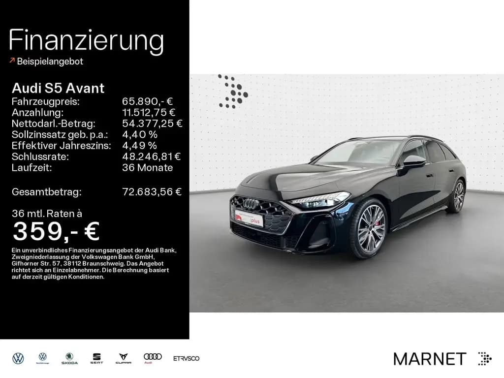 Main__Slider__Photo:Audi S5 Avant TFSI quattro*Navi*Matrix*Alu*AHK*B&O*HU 06/2025-0