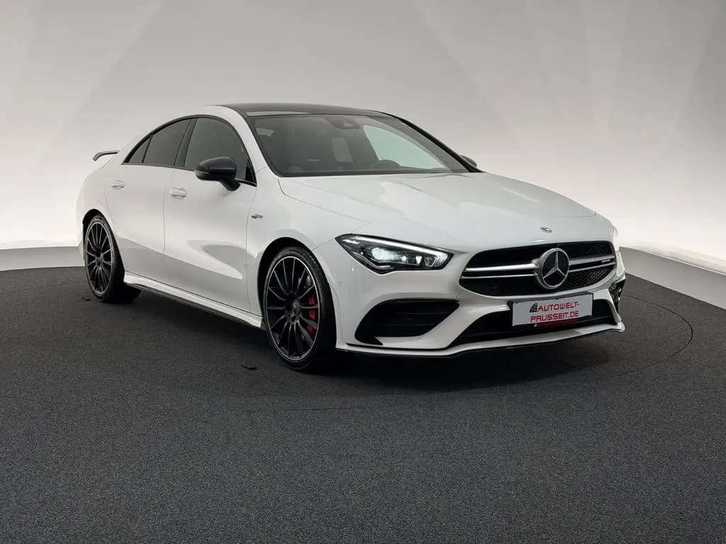 Main__Slider__Photo:Mercedes-Benz CLA-Class 35 AMG 4Ma.*AERODYNAMIK*BURMESTER-NIGHT-PANO 07/2021-0
