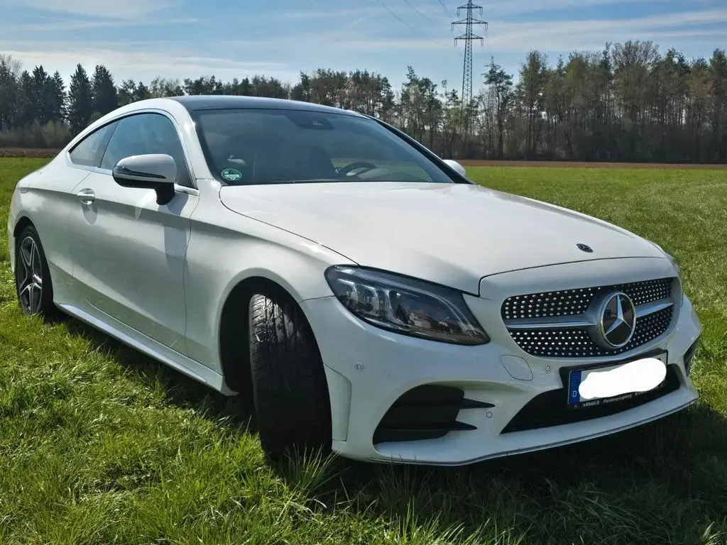 Main__Slider__Photo:Mercedes-Benz C-Class 300 Coupe Aut AMG Line LED 8 Fach Alu Sport 09/2019-1