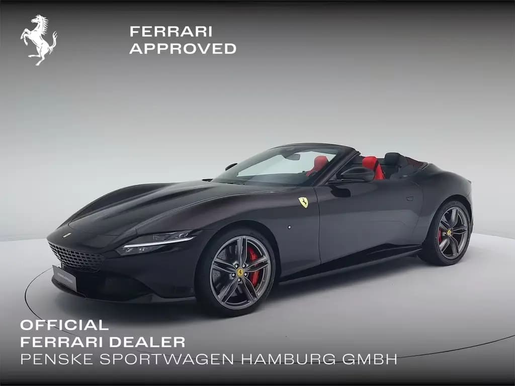 Main__Slider__Photo:Ferrari Roma Spider - NERO PUROSANGUE - FERRARI HAMBURG 02/2024-0