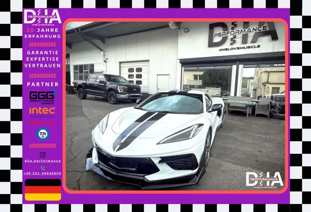 Main__Slider__Photo:Corvette C8 Stingray Targa LT2 Z51 PERFORMANCE TÜV DE LED 01/2025-0